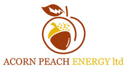 Acorn Peach Energy Logo
